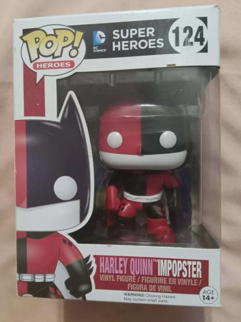 Harley Quinn Imposter, #124, Super Heroes Collectible Figure Brand New, In Box
